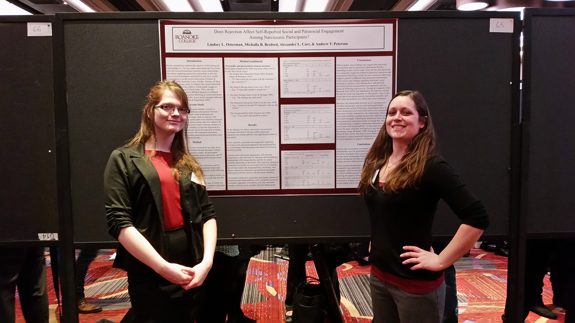 EPA Highlights 2016 Roanoke College Psychology Department