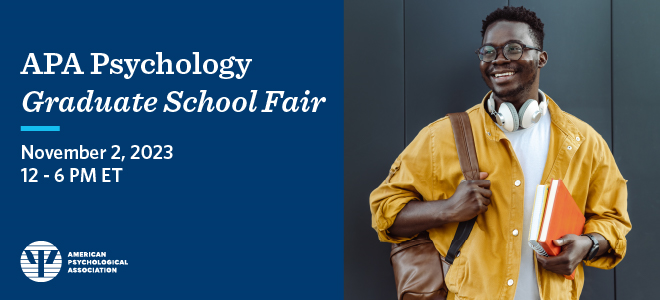 Virtual APA Psychology Graduate School Fair